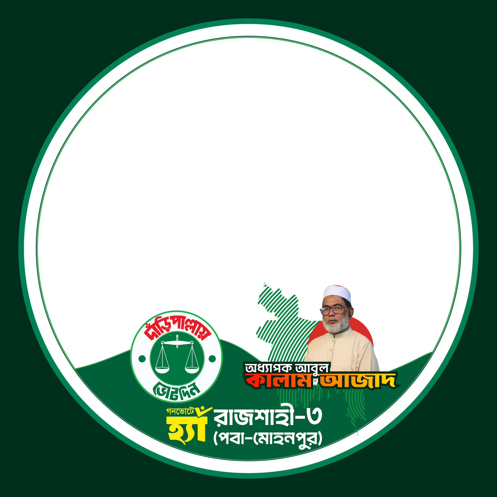 আবুল কালাম আজাদ - Photo Frame